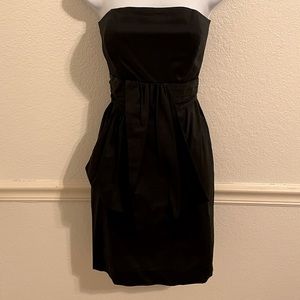 Banana Republic Black Strapless Mini Dress Size 2